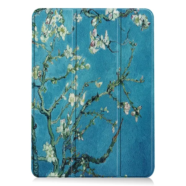 ART Zaklápací obal Apple iPad Air 5 (2022) / 4 (2020) APRICOT FLOWER