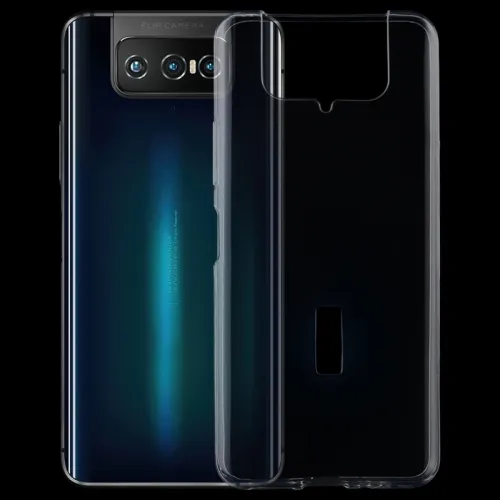 Silikónový kryt Asus Zenfone 7 (ZS670KS) priehľadný