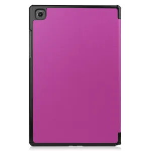 LEATHER Zaklápací obal Samsung Galaxy Tab A7 10.4 (T500 / T505) fialový