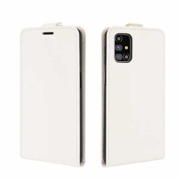 Vyklápacie puzdro Samsung Galaxy M31s biele