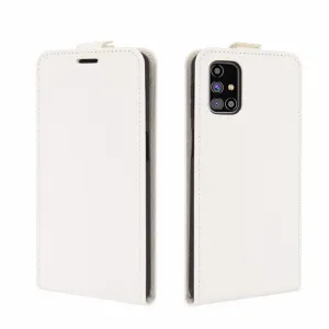 Vyklápacie puzdro Samsung Galaxy M31s biele