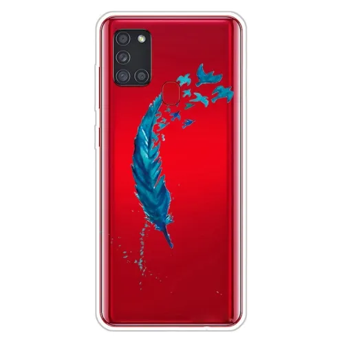 ART Silikónový kryt Samsung Galaxy A21s FEATHER