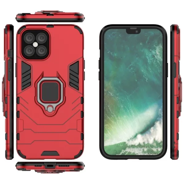STRONG Ochranný obal Apple iPhone 12 Pro Max červený