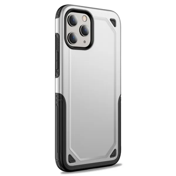 SHOCKPROOF Ochranný kryt Apple iPhone 12 mini strieborný