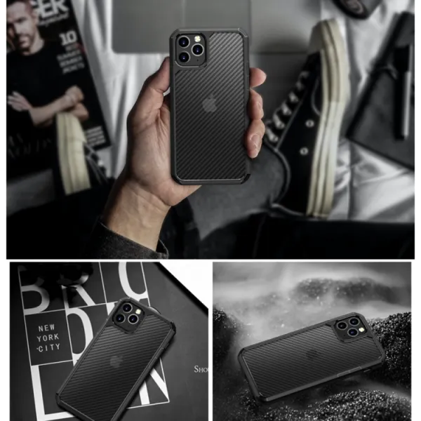 IPAKY PIONEER Ochranný kryt Apple iPhone 11 Pro čierny