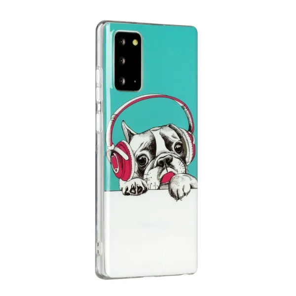 ART TPU Svietiaci obal Samsung Galaxy Note 20 DOG