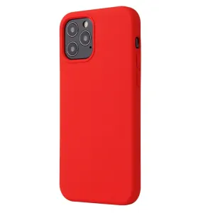 RUBBER Gumený kryt Apple iPhone 12 mini červený