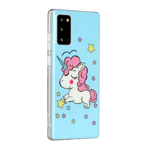 ART TPU Svietiaci obal Samsung Galaxy Note 20 UNICORN