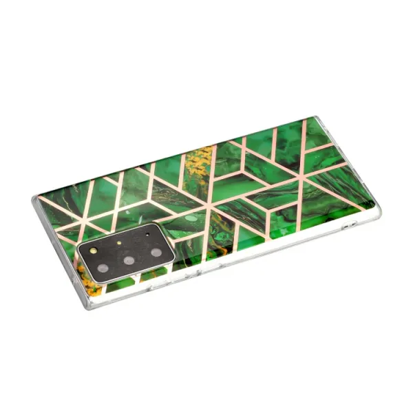 ART TPU obal Samsung Galaxy Note 20 Ultra GREEN MARBLE