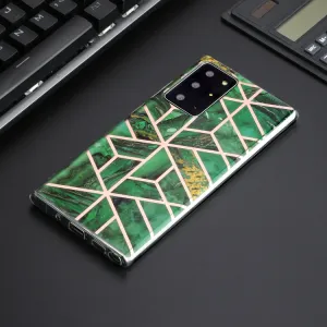 ART TPU obal Samsung Galaxy Note 20 Ultra GREEN MARBLE