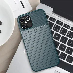 THUNDER Ochranný kryt Apple iPhone 12 Pro Max zelený
