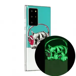ART TPU Svietiaci obal Samsung Galaxy Note 20 Ultra DOG