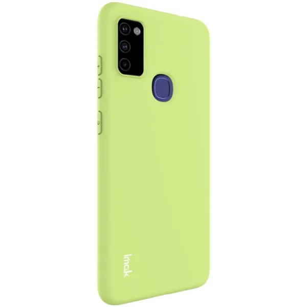IMAK RUBBER Gumený kryt Samsung Galaxy M51 zelený