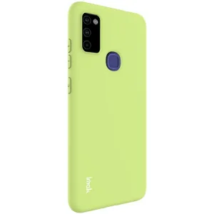 IMAK RUBBER Gumený kryt Samsung Galaxy M51 zelený
