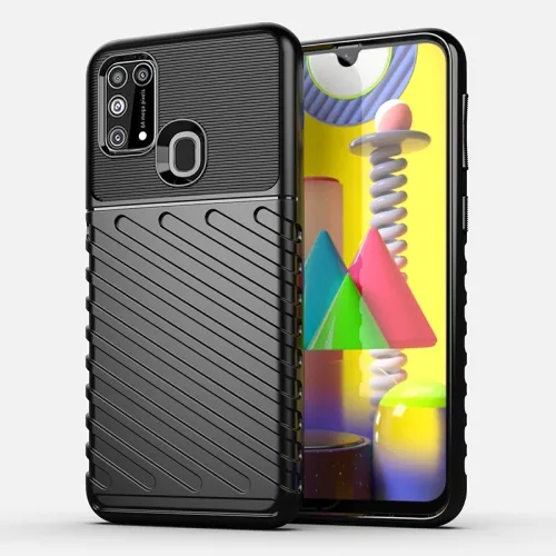 THUNDER Ochranný kryt Samsung Galaxy M31  čierny