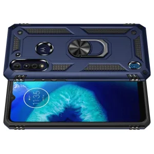 RING Ochranný obal Motorola Moto G8 Power Lite modrý