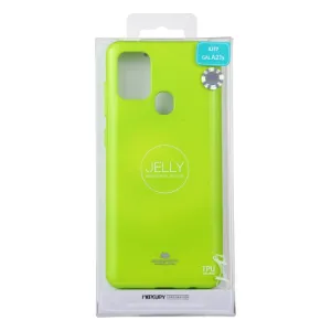 MERCURY JELLY TPU Kryt Samsung Galaxy A21s zelený