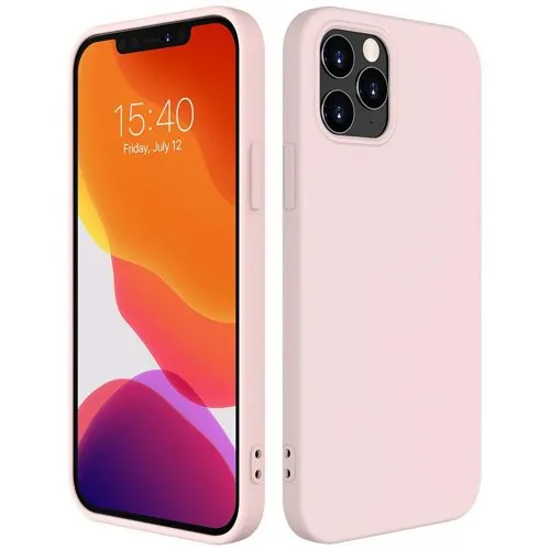 RUBBER Gumený kryt Apple iPhone 12 Pro Max ružový
