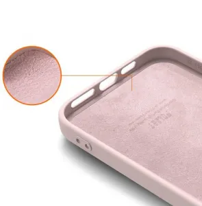RUBBER Gumený kryt Apple iPhone 12 Pro Max ružový