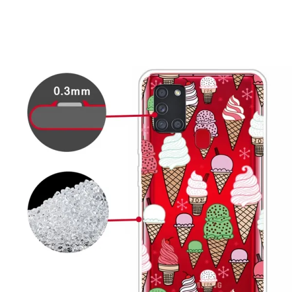ART Silikónový kryt Samsung Galaxy A21s ICE CREAM