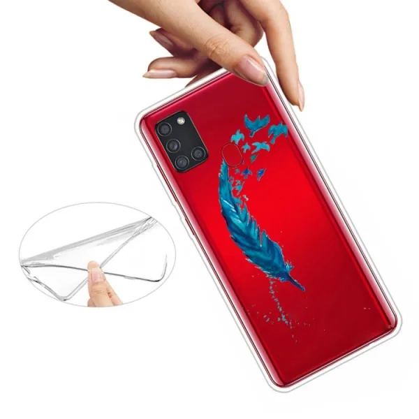ART Silikónový kryt Samsung Galaxy A21s FEATHER