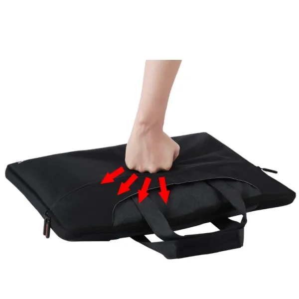 HAWEEL Taška na notebook s uhlopriečkou do 15,6" čierna