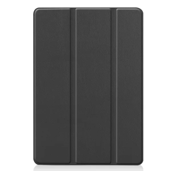 LEATHER Zaklápací obal Apple iPad 10.2 2021 / 2020 / 2019 čierny