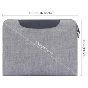 HAWEEL Taška na notebook s uhlopriečkou do 15,6" šedá