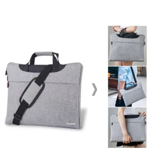 HAWEEL Taška na notebook s uhlopriečkou do 15,6" šedá