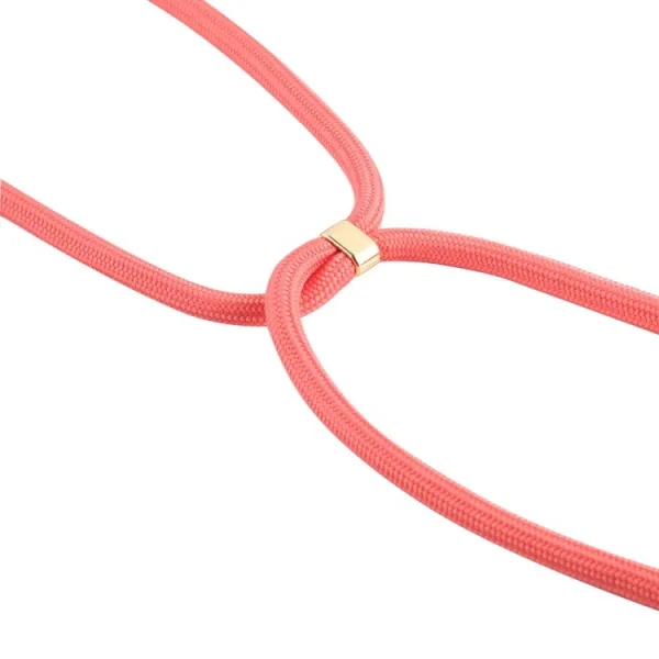 ROPE Kryt so šnúrkou Apple iPhone 12 / 12 Pro  červený
