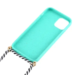 ROPE Kryt so šnúrkou Apple iPhone 12 mini  zelený