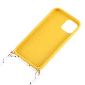 ROPE Kryt so šnúrkou Apple iPhone 12 mini  žltý