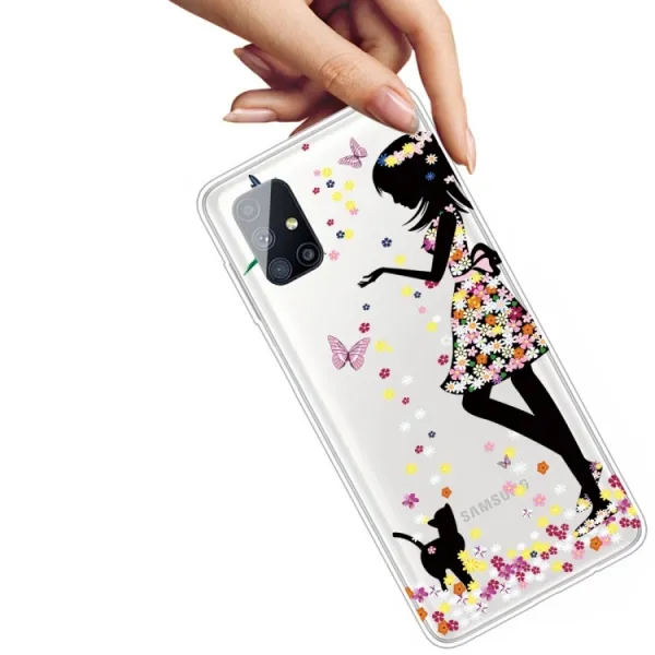 ART Silikónový kryt Samsung Galaxy M51 GIRL