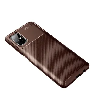 BEETLE TPU Kryt Samsung Galaxy M51 hnedý