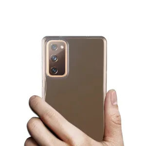 Silikónový kryt Samsung Galaxy S20 FE priehľadný
