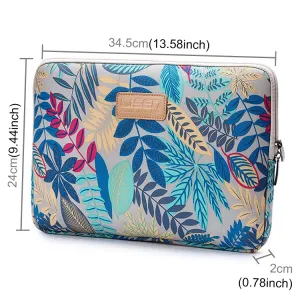 ART Puzdro na notebook s uhlopriečkou 13" LEAF šedé