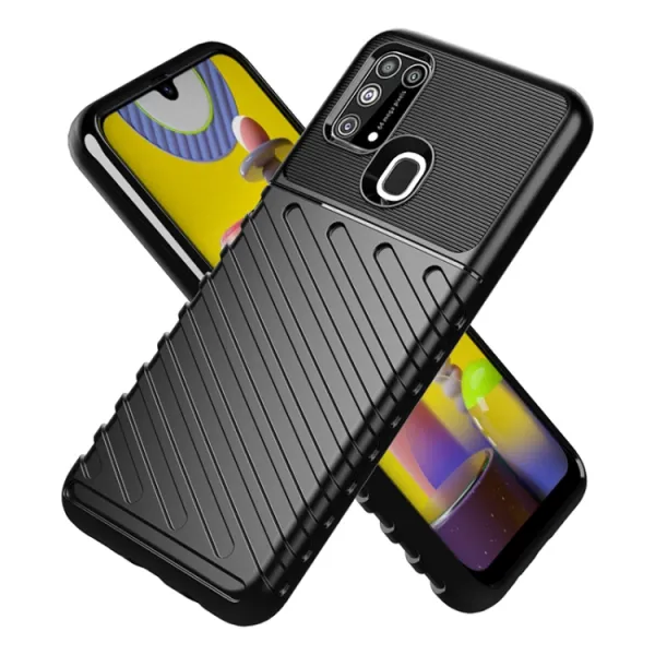 THUNDER Ochranný kryt Samsung Galaxy M31  čierny