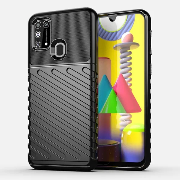 THUNDER Ochranný kryt Samsung Galaxy M31  čierny