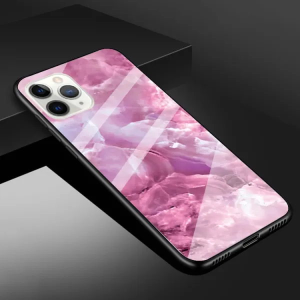 GLASS Ochranný kryt Apple iPhone 11 Pro Max  ružový