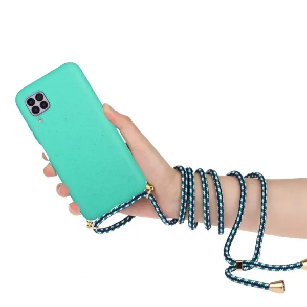 ROPE Kryt so šnúrkou Huawei P40 Lite zelený