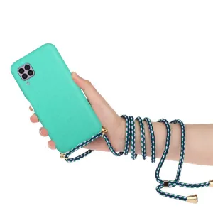 ROPE Kryt so šnúrkou Huawei P40 Lite zelený