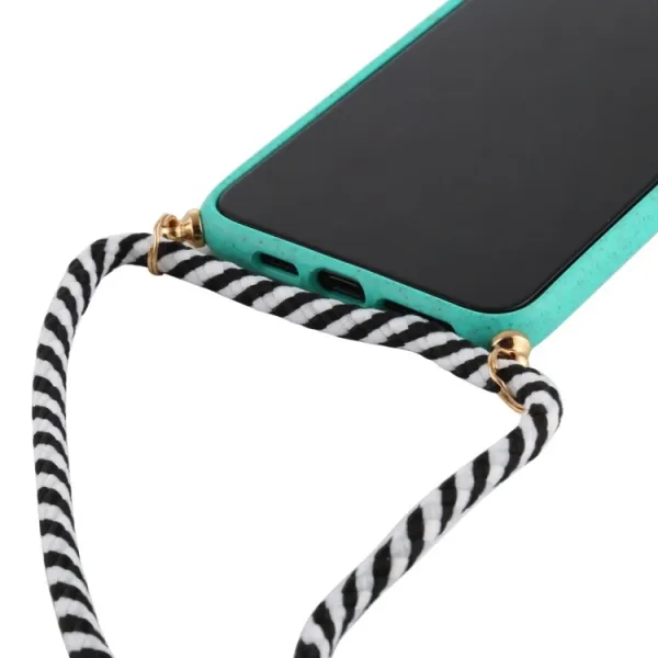 ROPE Kryt so šnúrkou Apple iPhone 11 zelený