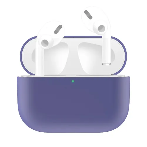 SILICONE Obal pre Apple AirPods Pro fialový