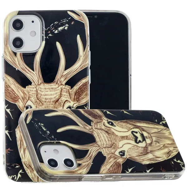 ART TPU Svietiaci obal Apple iPhone 12 mini DEER