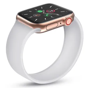 ELASTIC Remienok Apple Watch 9 / 8 / 7 (41 mm) / 6 / SE / 5 / 4 (40 mm) / 3 / 2 / 1 (38 mm) biely