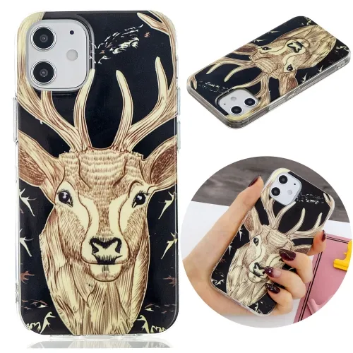 ART TPU Svietiaci obal Apple iPhone 12 mini DEER