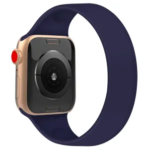 ELASTIC Remienok Apple Watch 9 / 8 / 7 (41mm) / 6 / SE / 5 / 4 (40mm) / 3 / 2 / 1 (38mm) tmavomodrý