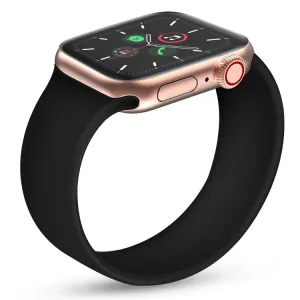 ELASTIC Remienok Apple Watch 9 / 8 / 7 (41mm) / 6 / SE / 5 / 4 (40mm) / 3 / 2 / 1 (38mm) čierny