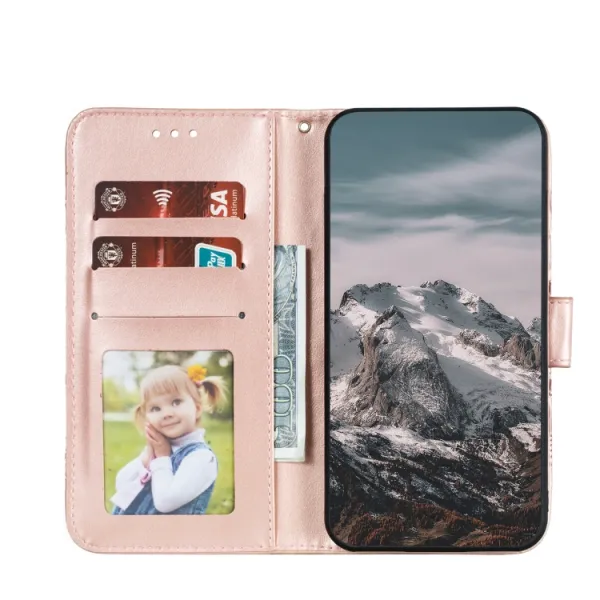 ART Peňaženkový kryt Motorola Moto G Stylus LOTUS ružový