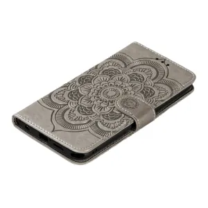 ART Peňaženkový kryt Motorola Moto G Stylus LOTUS šedý